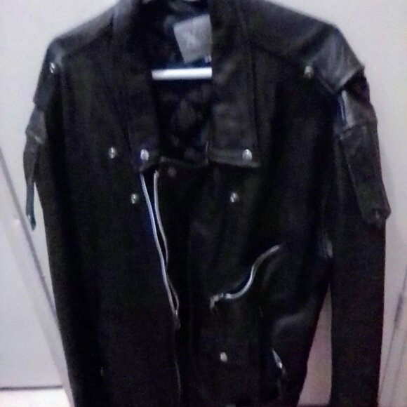 Men Leather coat